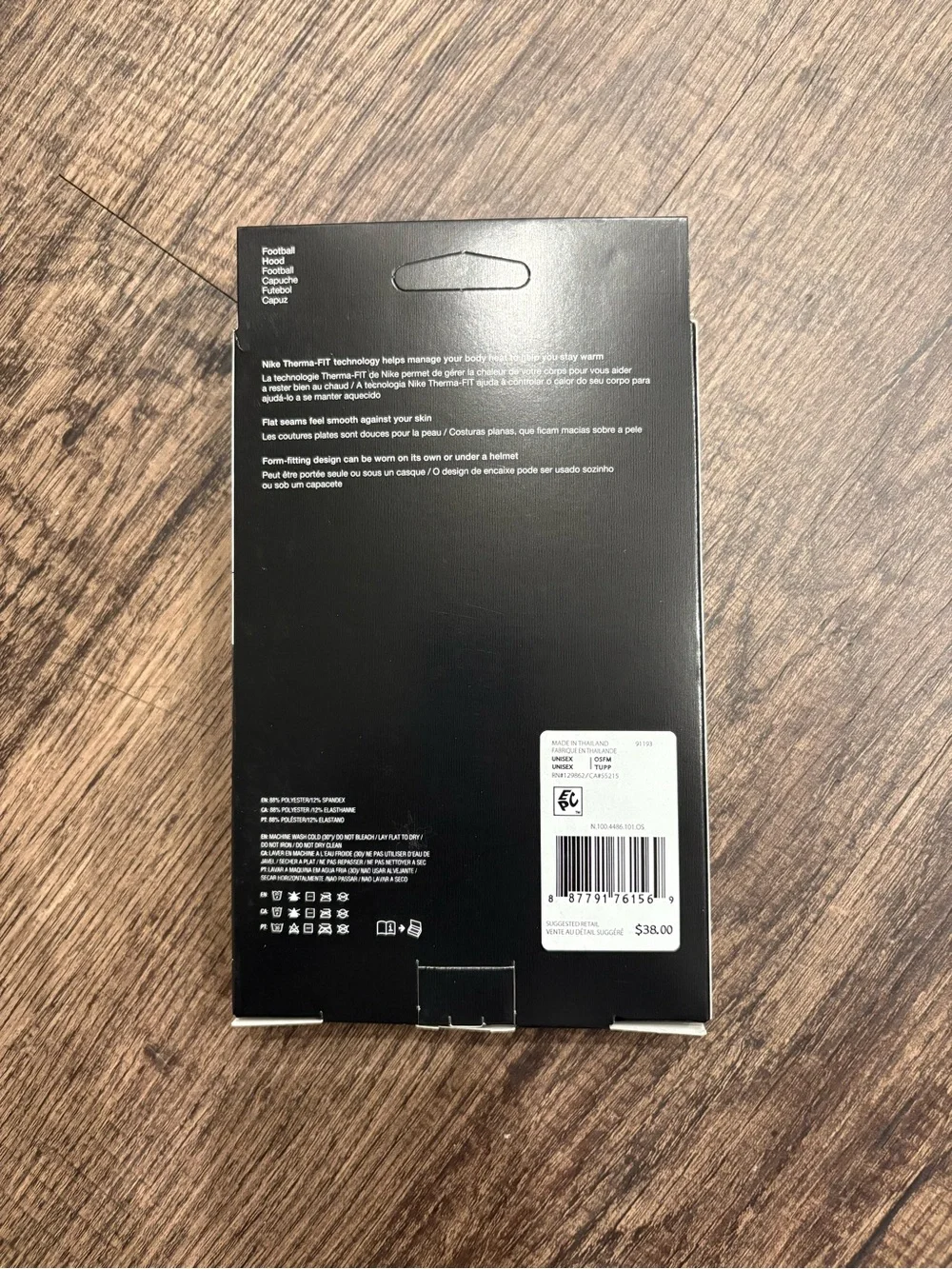 Nike White Pro Therma-FIT Hood